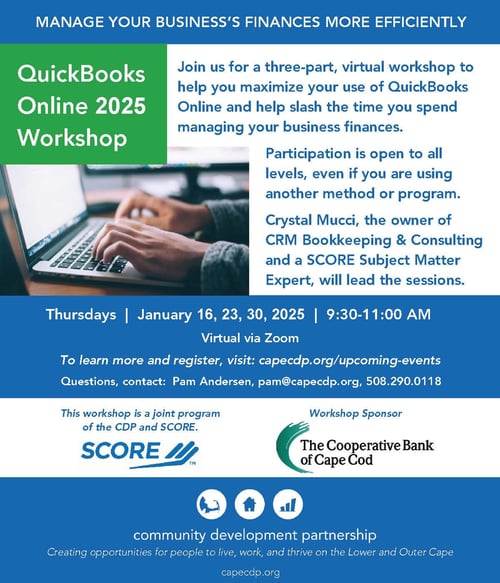 CDP Quickbooks workshop