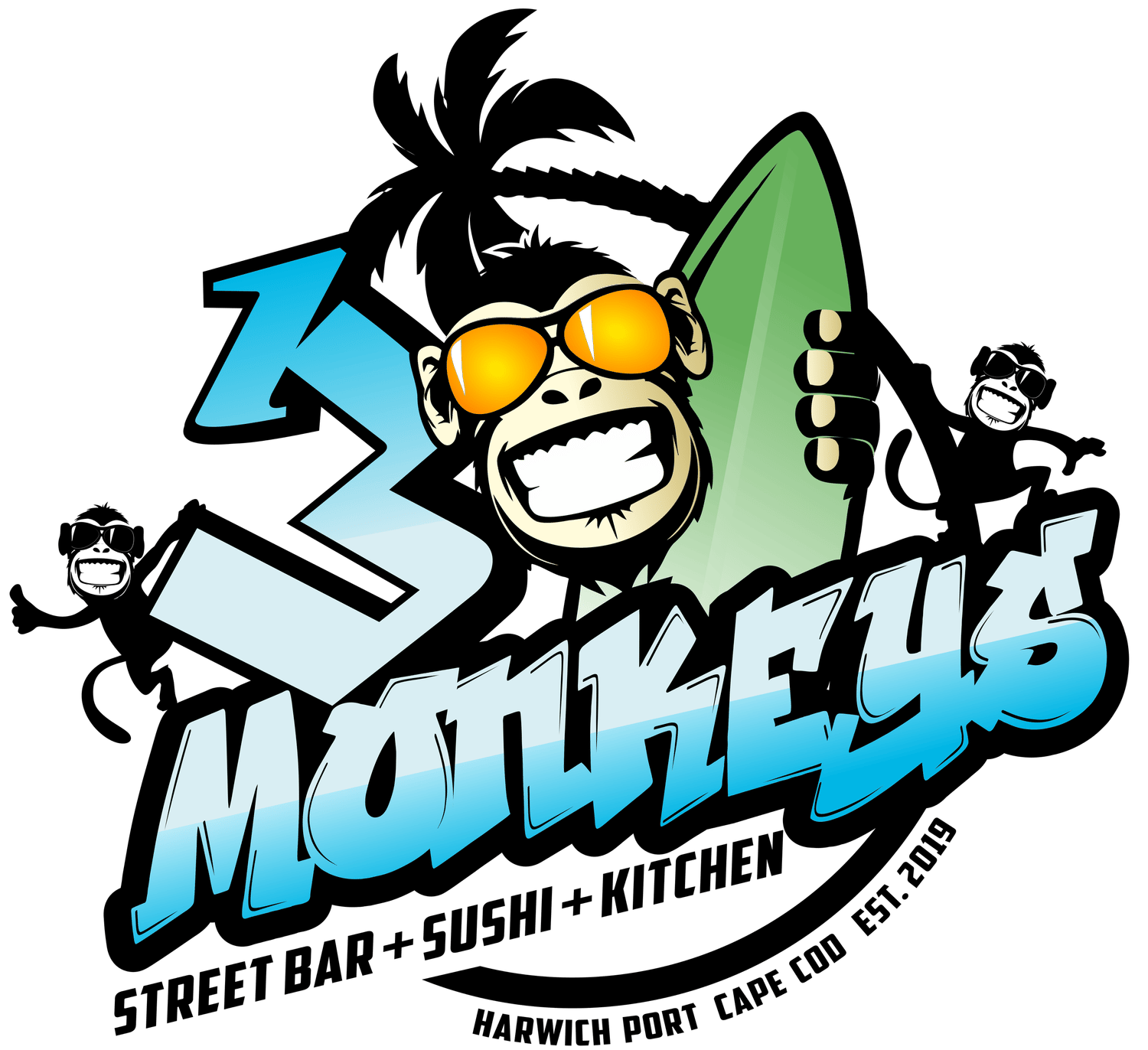 Logo 3 Monkeys